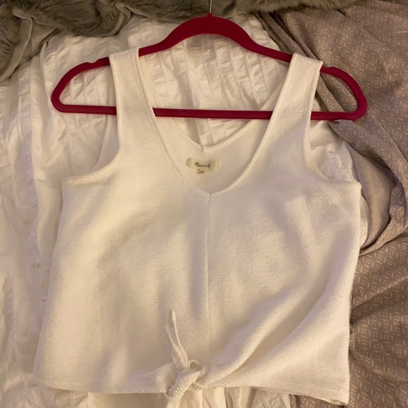 Madewell Tie Knot Tank Top - Picture 3 of 6